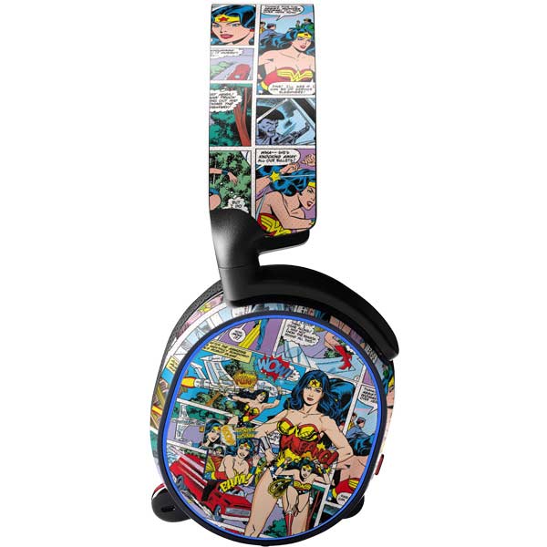 DC Comics Wonder Woman Comic Blast SteelSeries Arctis 5 Skin