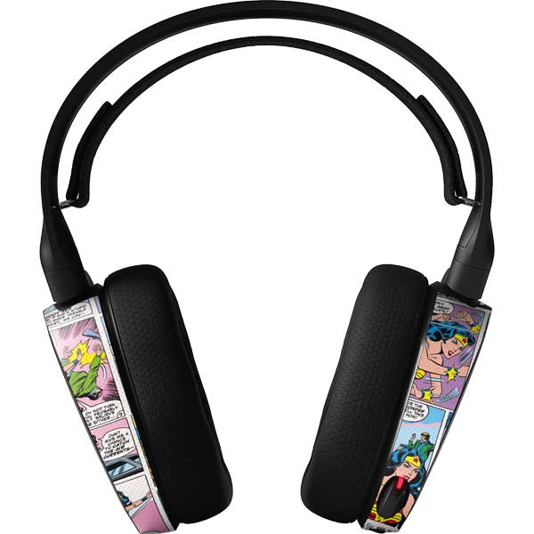 DC Comics Wonder Woman Comic Blast SteelSeries Arctis 5 Skin