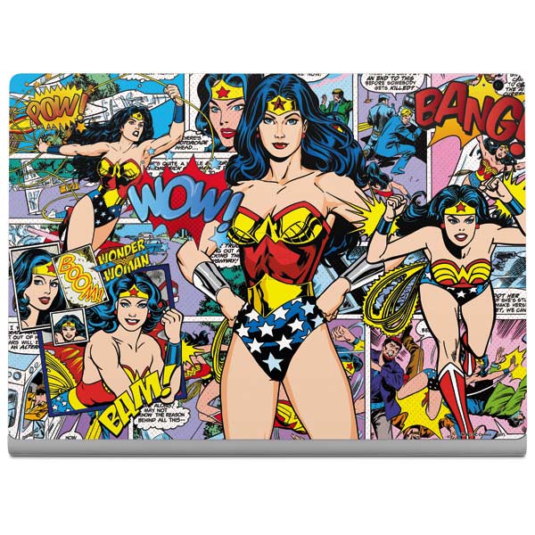 DC Comics Wonder Woman Comic Blast Surface Book 2 15in Skin