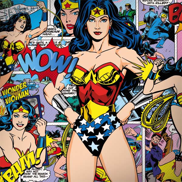 DC Comics Wonder Woman Comic Blast Surface Book 2 15in Skin