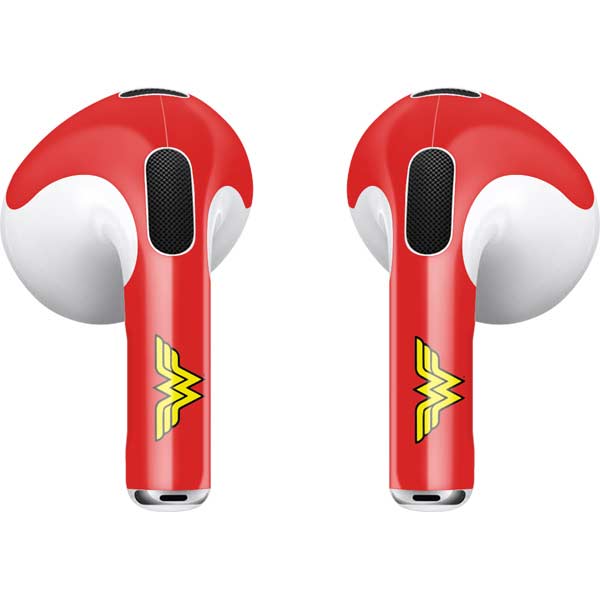 DC Comics Wonder Woman Classic Logo Apple AirPods (3rd Gen 2021) Skin