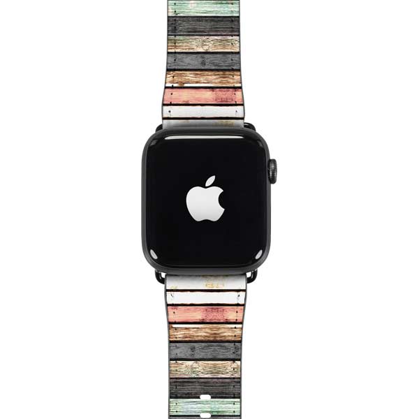Wooden Stripes Apple Watch Band 38-40mm