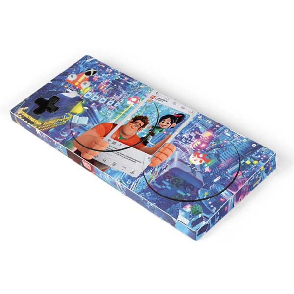 Wreck It Ralph Using A Controller Disney Wreck-it Ralph and Vanellope Instagram Pose Xbox Adaptive Contr ...