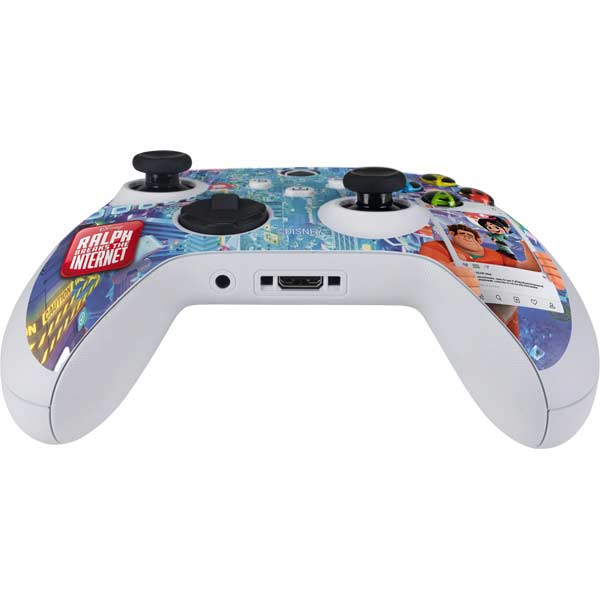 Wreck It Ralph Using A Controller Disney Wreck-it Ralph and Vanellope Instagram Pose Xbox Series S Contr ...