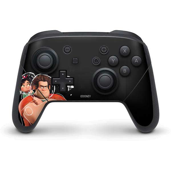 Wreck It Ralph Using A Controller Disney Wreck-it Ralph And Vanellope Space Sketch Nintendo Switch Pro C ...