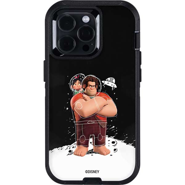 Disney Wreck-it Ralph And Vanellope Space Sketch Otterbox Defender iPhone Skin
