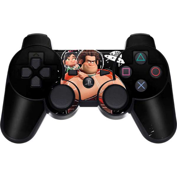 Wreck It Ralph Using A Controller Disney Wreck-it Ralph And Vanellope Space Sketch PS3 Dual Shock wirele ...