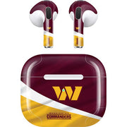 NFL Washington Commanders Flag Apple AirPods (3rd Gen 2021) Skin