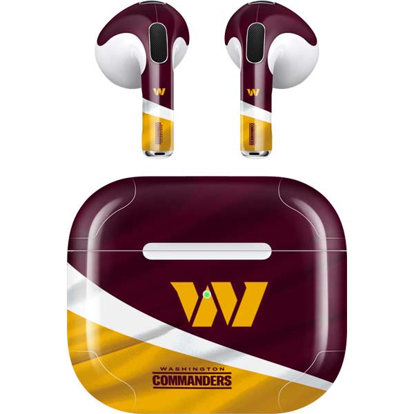 NFL Washington Commanders Flag Apple AirPods (3rd Gen 2021) Skin