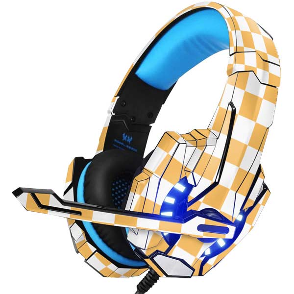 Yellow and White Checkerboard BENGOO G9000 Skin