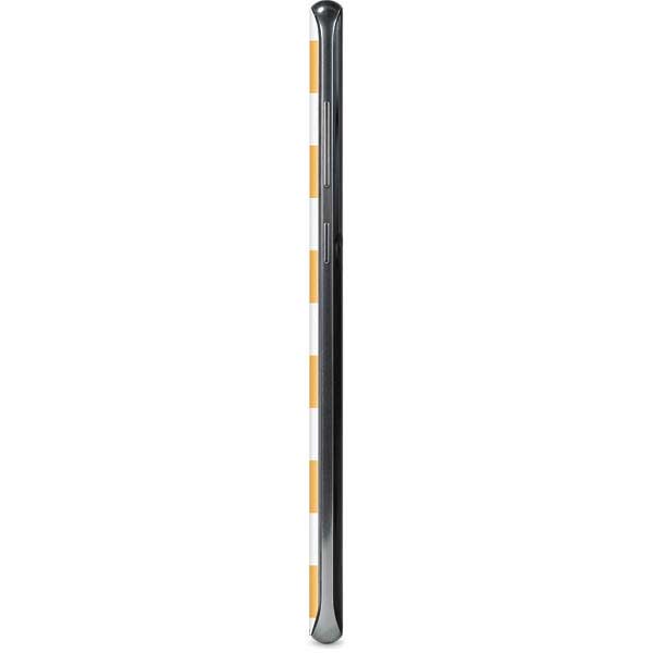 Yellow and White Checkerboard Galaxy S8 Plus Skin