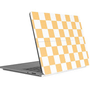 Yellow and White Checkerboard Surface Laptop Studio Skin