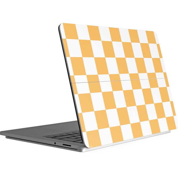 Yellow and White Checkerboard Surface Laptop Studio Skin