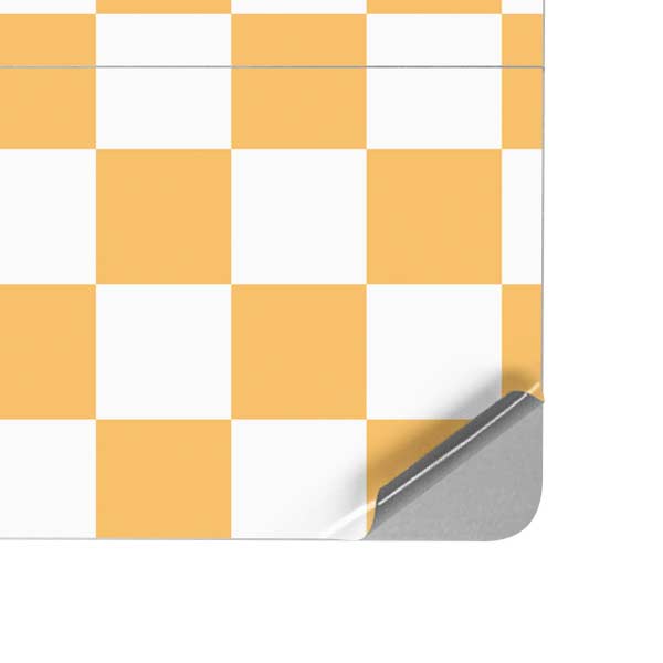 Yellow and White Checkerboard Surface Laptop Studio Skin