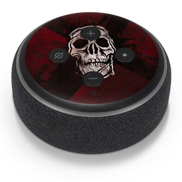 Zombie X Skull & Bone Amazon Echo Dot Skin
